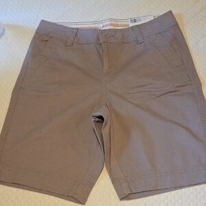 New With Tags Natural Reflections Tan/grey Women's Bermudas